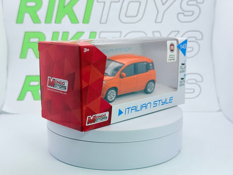Fiat Panda 312 Mondo Motors 1/43 Arancione 2012 - RikiToys - Mondo Motors