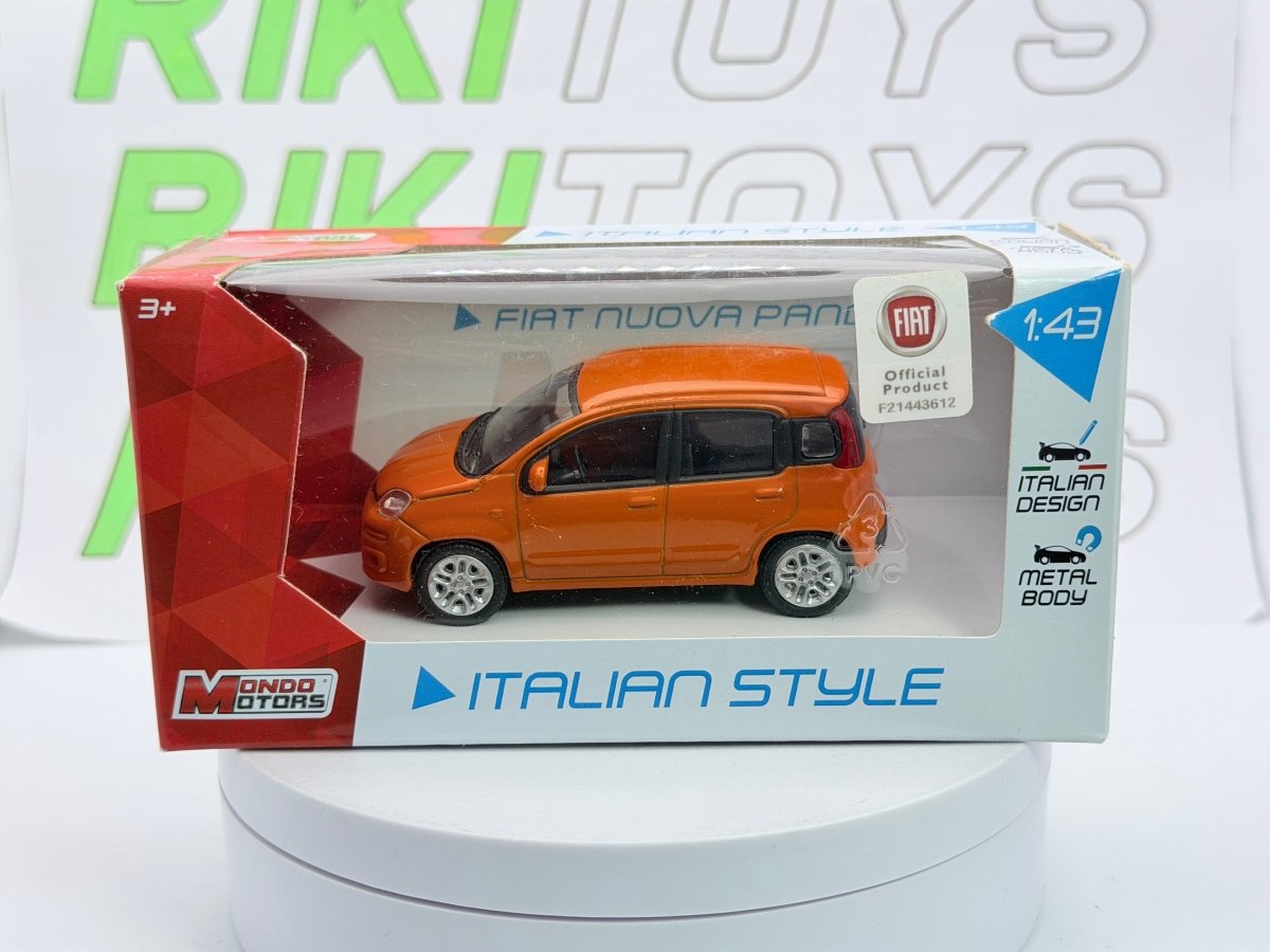 Fiat Panda 312 Mondo Motors 1/43 Arancione 2012 - RikiToys - Mondo Motors