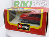 Fiat Panda Burago 1/43 Rosso 1980 - RikiToys - Burago
