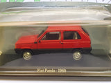 Fiat Panda Norev 1/43 Rosso 1980 - RikiToys - Norev