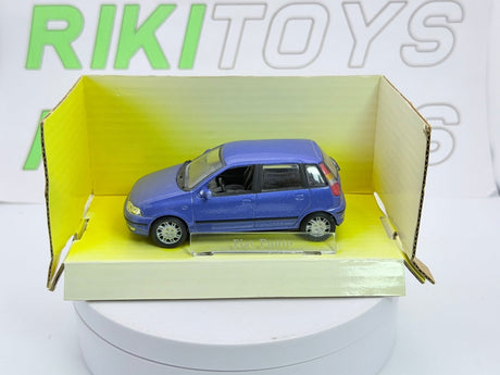 Fiat Punto MK1 Cararama 1/43 Blu metallizzato - RikiToys - Cararama