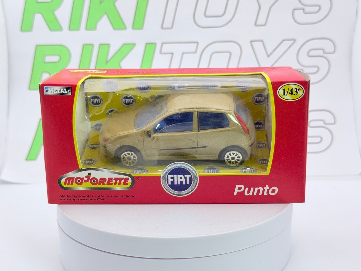 Fiat Punto MK2 Majorette 1/43 Oro metallizzato 1999 - RikiToys - Majorette