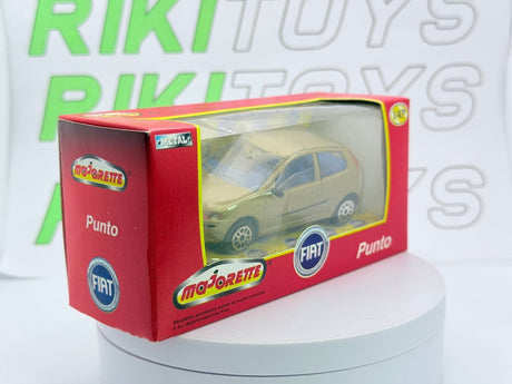 Fiat Punto MK2 Majorette 1/43 Oro metallizzato 1999 - RikiToys - Majorette
