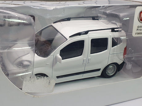 Fiat Qubo Mondo Motors 1/43 Bianco - RikiToys - Mondo Motors
