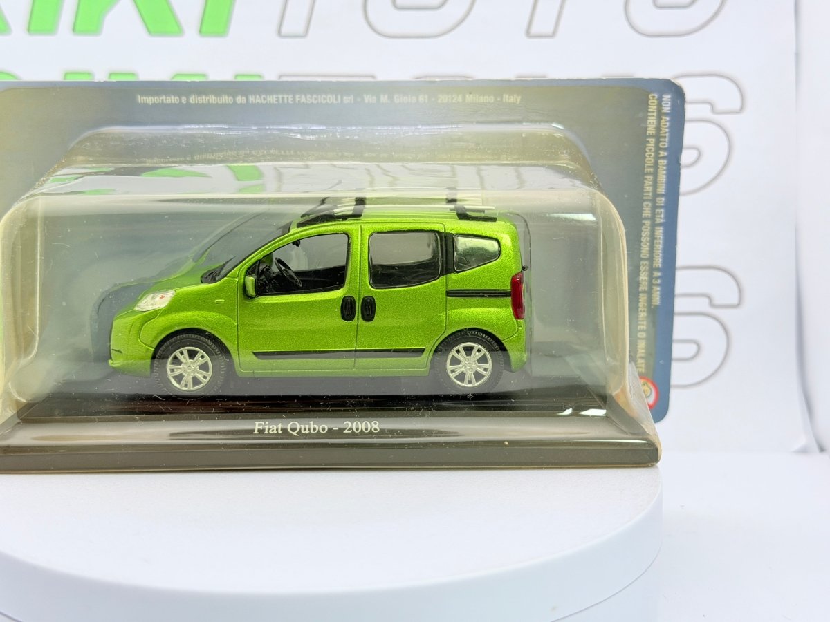 Fiat Qubo Norev 1/43 Verde 2008 - RikiToys - Norev