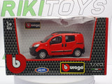 Fiat Qubo Promiscuo Burago 1/43 Rosso 2008 - RikiToys - Burago