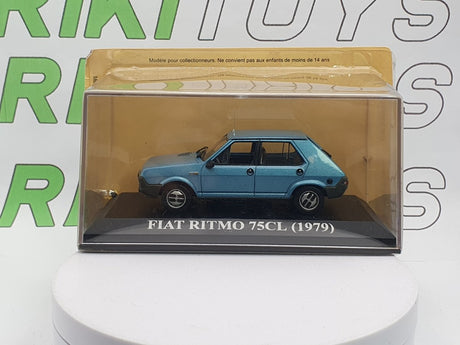 Fiat Ritmo 75 cl Edicola 1/43 Azzurro 1979 - RikiToys - Edicola