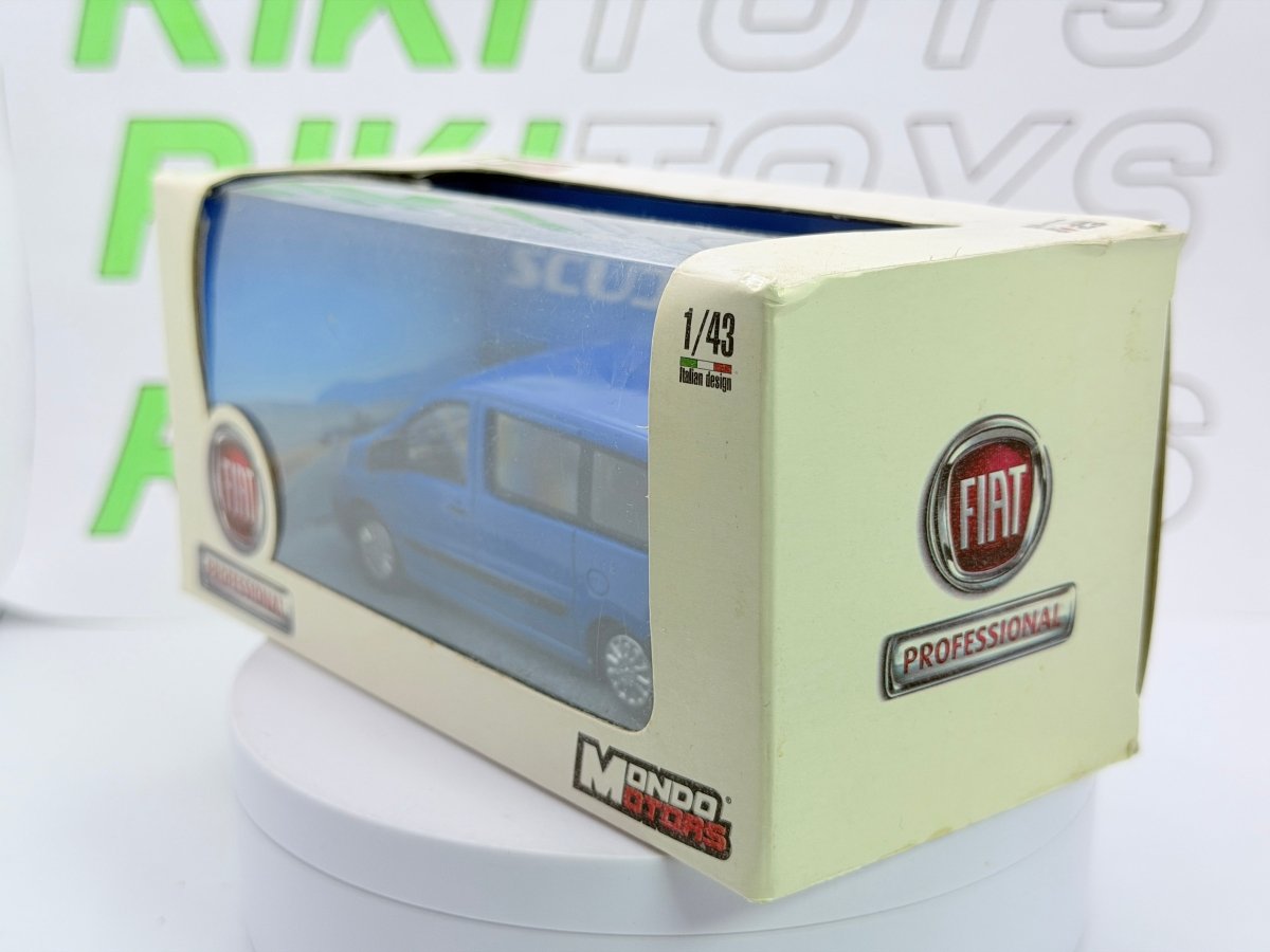 Fiat Scudo Minibus Mondo Motors 1/43 Grigio - RikiToys - Mondo Motors