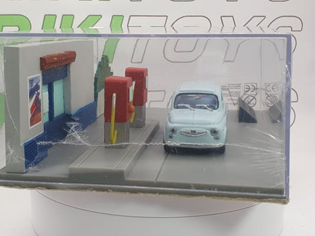 Fiat - Steyr Puch 500 D Universal Hobbies 1/43 Azzurro 1965 - RikiToys - Universal Hobbies