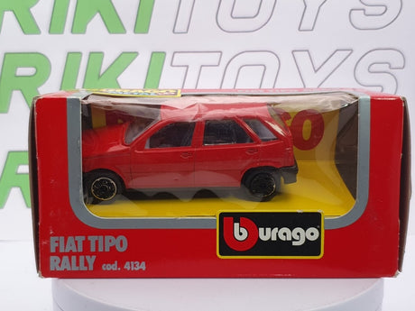 Fiat Tipo Burago 1/43 Rosso 1988 - RikiToys - Burago