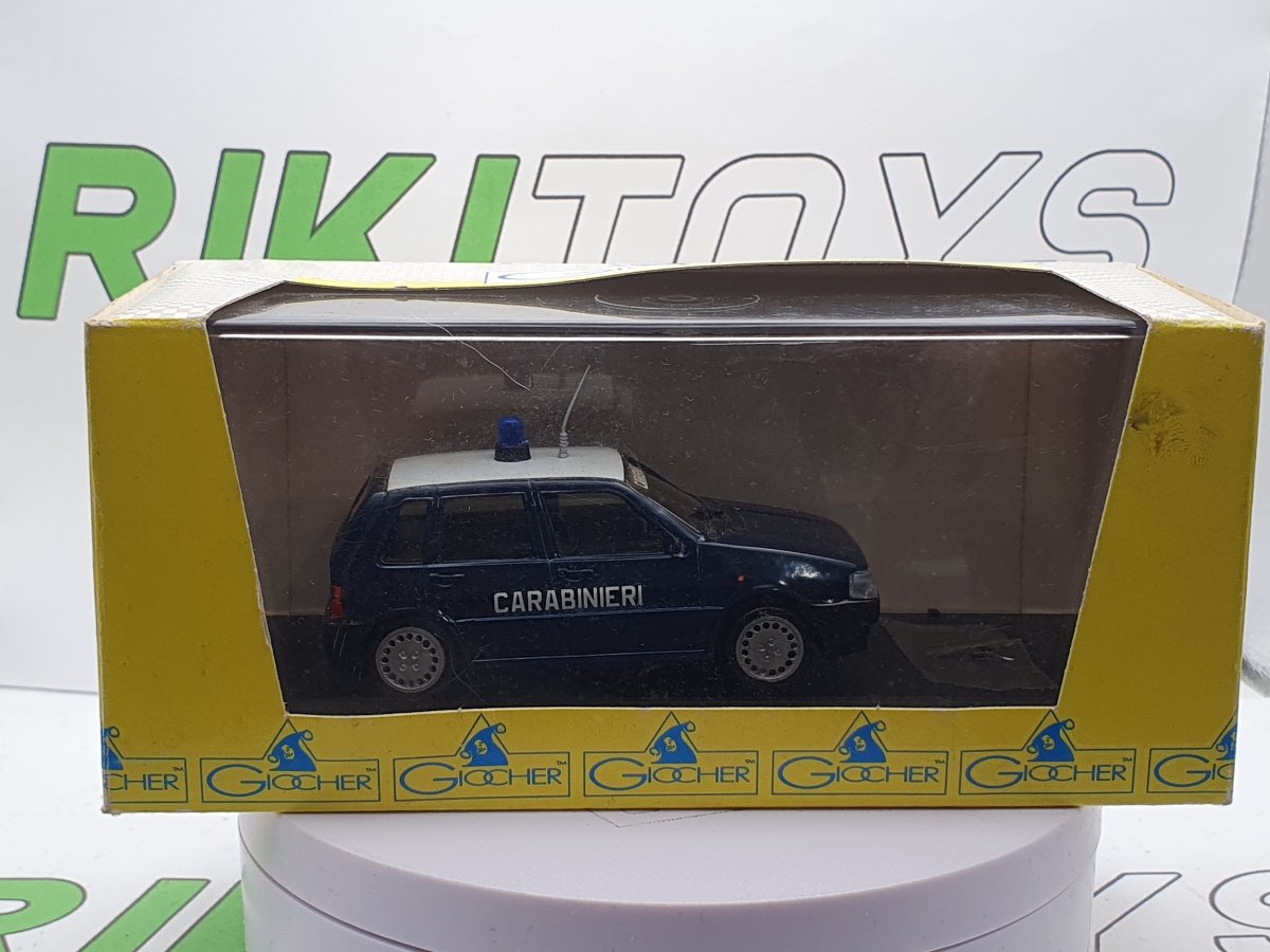 Fiat Uno 5 Porte Carabinieri Restyling Giocher 1/43 - RikiToys - Giocher#