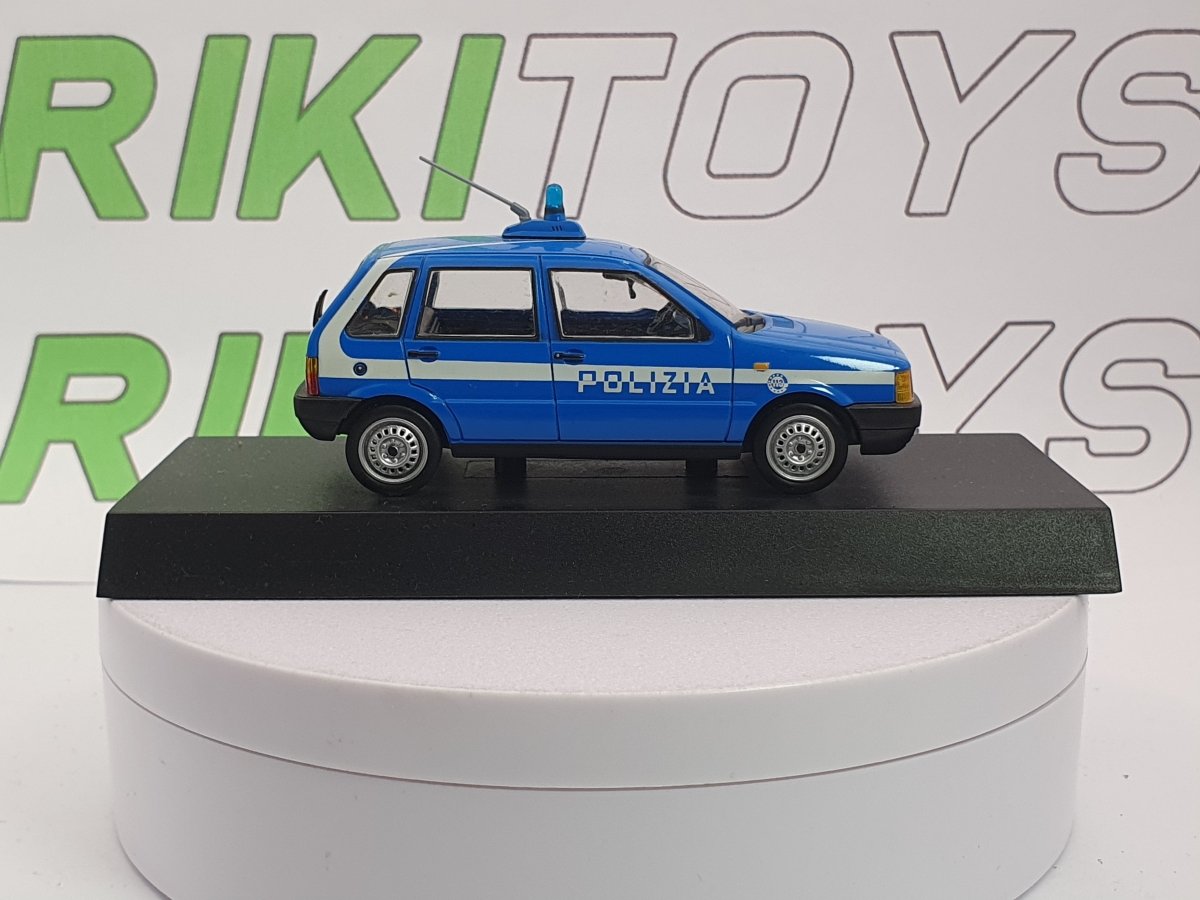 Fiat Uno Edicola 1/43 Azzurro 1987 - RikiToys - Edicola