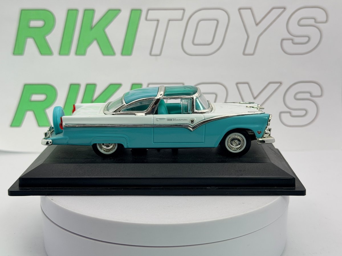 Ford Crown Victoria Road Legend 1/43 Verde Tiffany 1955 - RikiToys - Road Legend
