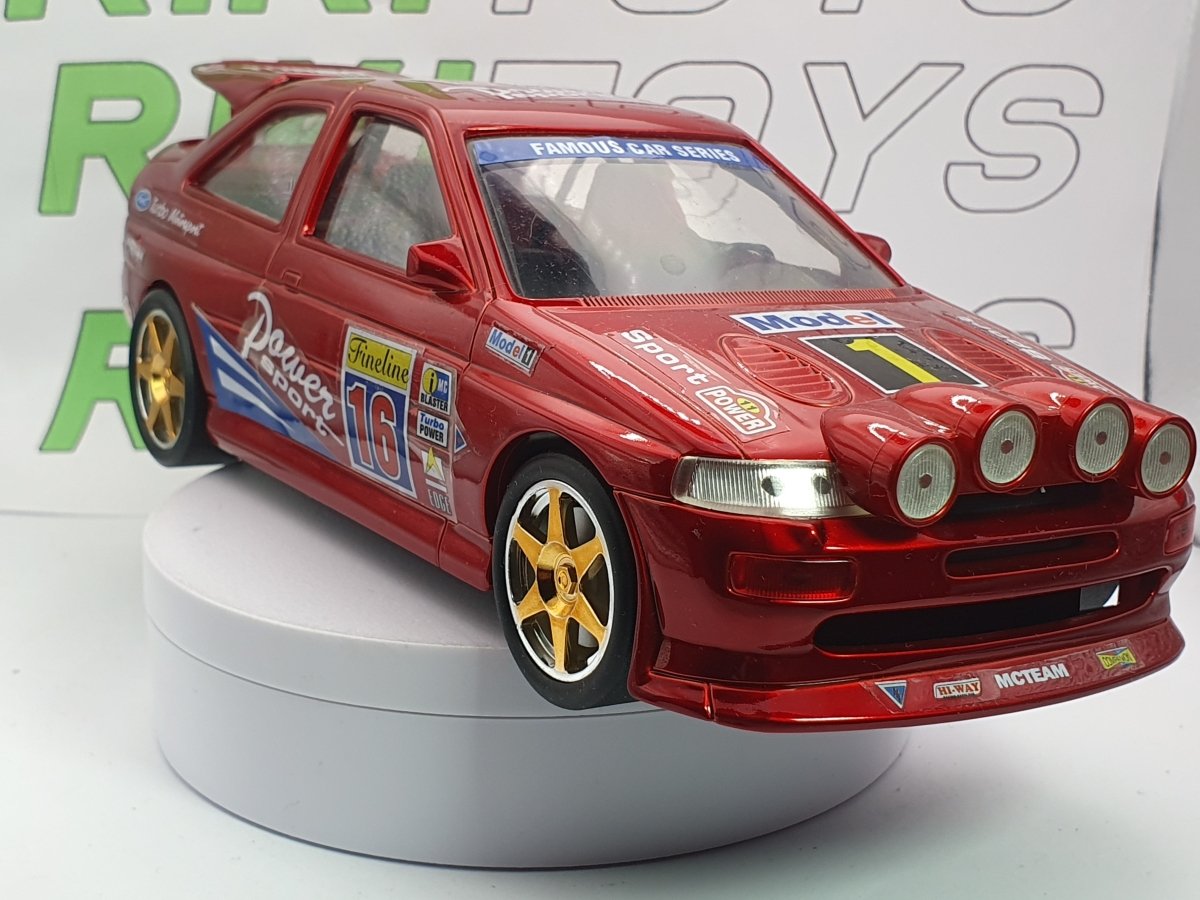 Ford Escort Cosworth 1/18 Rosso 1992 - RikiToys - RikiToys