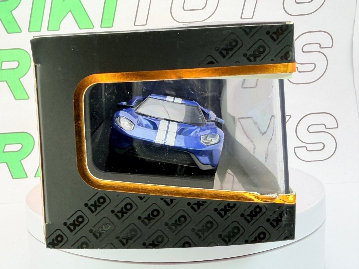 Ford GT 40 IXO 1/36 Blu metallizzato 2017 - RikiToys - IXO