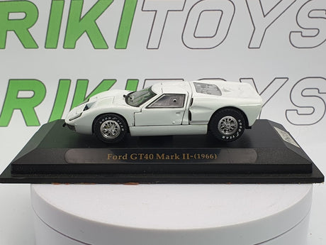 Ford GT 40 MK 2 Edicola 1/43 Bianco 1966 - RikiToys - Edicola