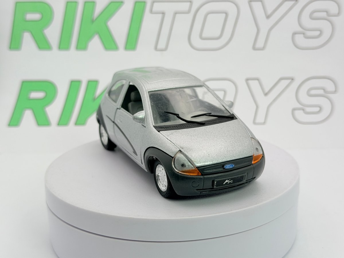 Ford KA 1a Serie Kinsmart 1/32 Argento 1996 - RikiToys - Kinsmart