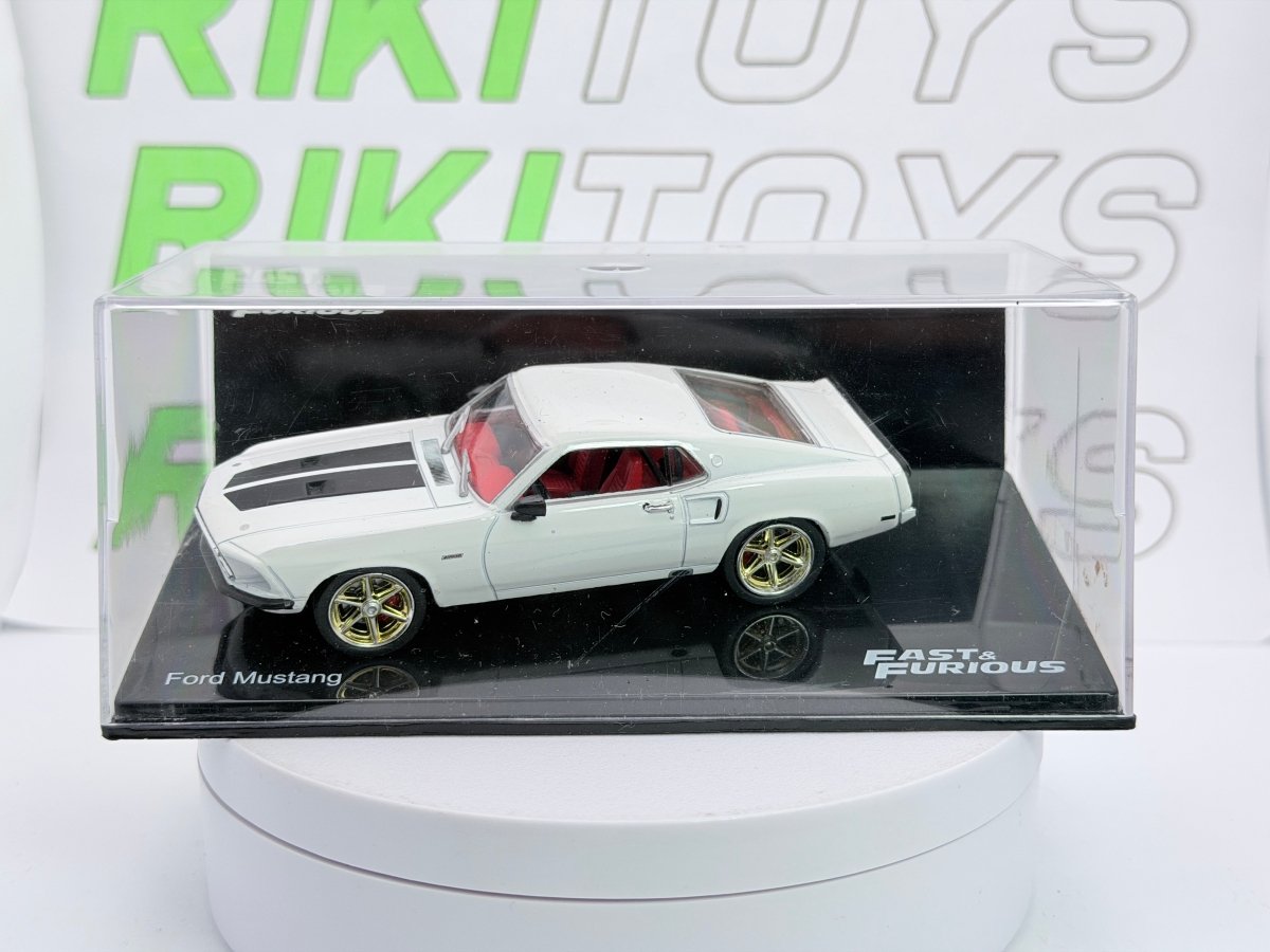 Ford Mustang Fastback Edicola 1/43 Bianco - RikiToys - Edicola#
