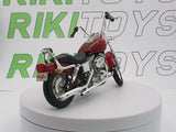 Harley Davidson FX DWG Dynaglide Maisto 1/18 Rosso - RikiToys - Maisto