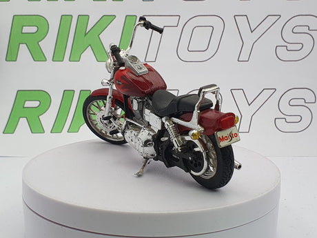 Harley Davidson FX DWG Dynaglide Maisto 1/18 Rosso - RikiToys - Maisto