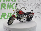 Harley Davidson FX DWG Dynaglide Maisto 1/18 Rosso - RikiToys - Maisto