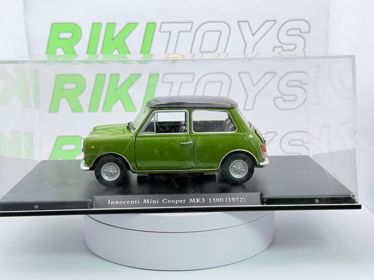Innocenti Mini Cooper 1300 Leo Models 1/24 Verde - RikiToys - Leo Models