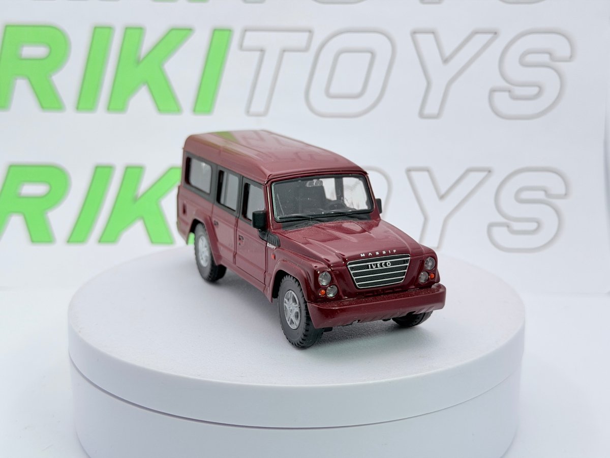 Iveco Massif Mondo Motors 1/43 Rosso scuro - RikiToys - Mondo Motors