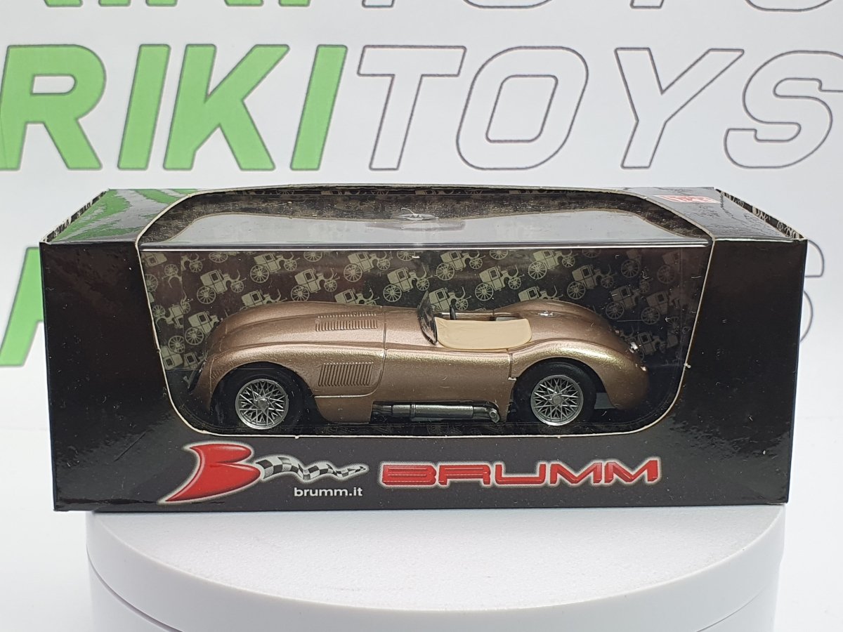 Jaguar C Type Brumm 1/43 Oro 1953 - RikiToys - Brumm