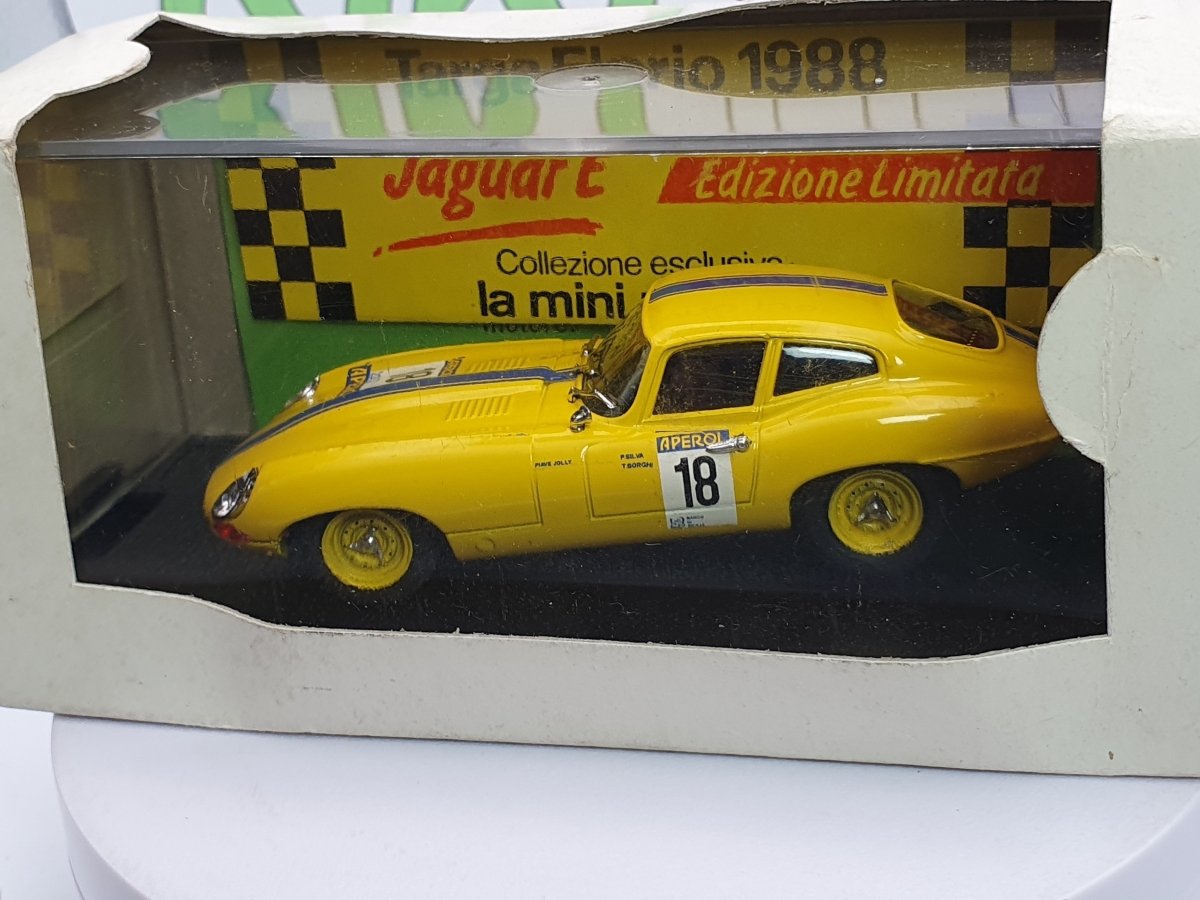 Jaguar E Type Best Model 1/43 Giallo 1961 - RikiToys - Best Model