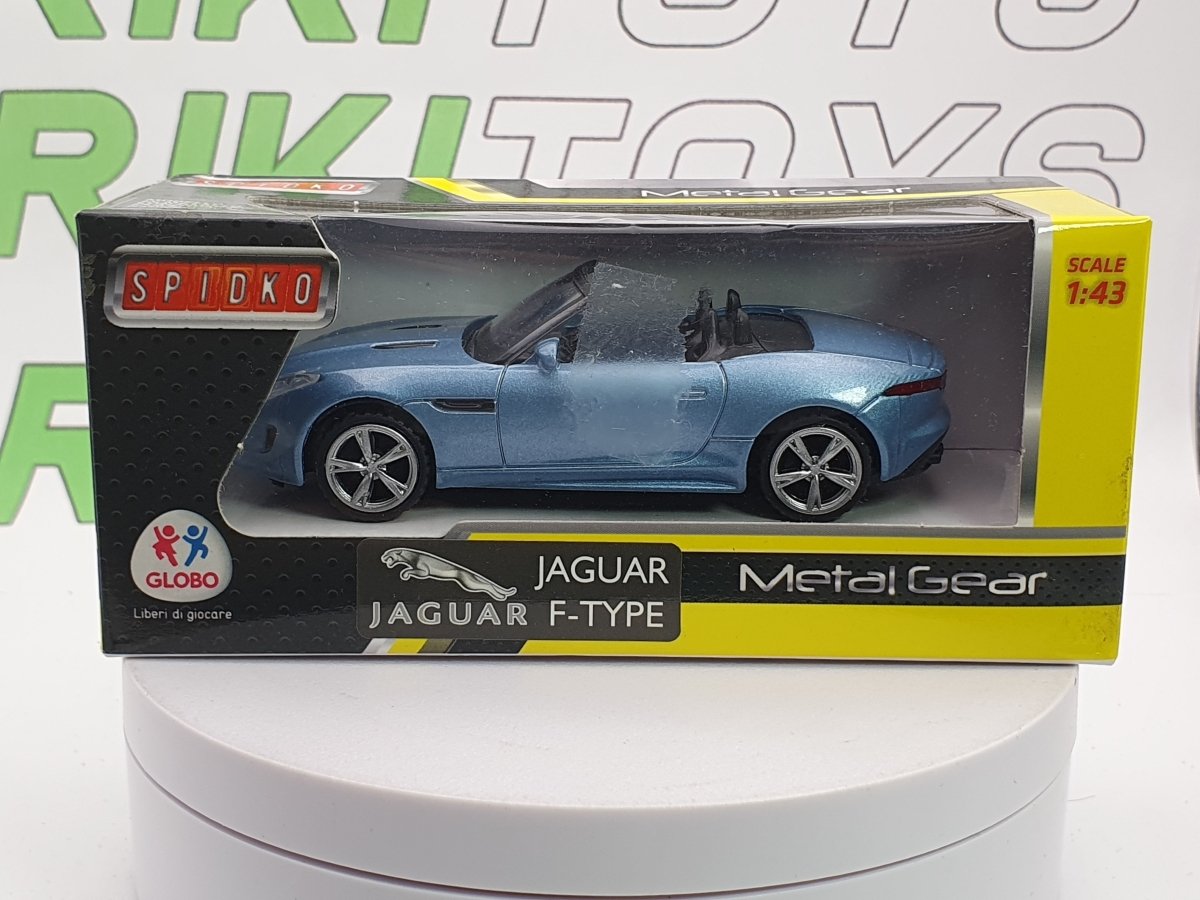 Jaguar F - Type Cabrio Spidko 1/43 Azzurro - RikiToys - Spidko