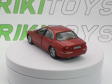 Jaguar S Type Cararama 1/43 Rosso met. - RikiToys - Cararama