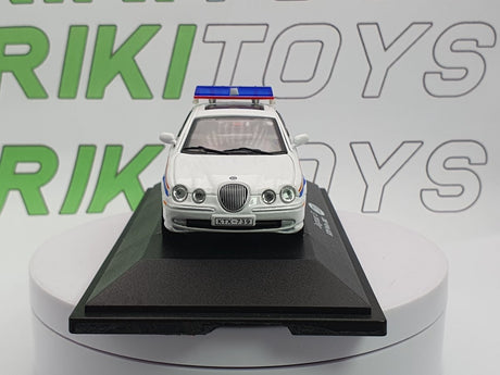 Jaguar S Type Edicola 1/43 Bianco 2002 - RikiToys - Edicola