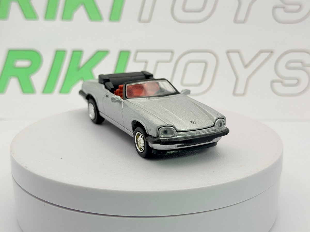 Jaguar XJ Cabrio V12 New Ray 1/43 Argento 1988 - RikiToys - New Ray