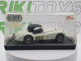 Jaguar XK 120 Cabrio Brumm 1/43 Bianco 1948 - RikiToys - Brumm