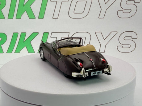 Jaguar XK 140 Cabrio Edicola 1/43 Marrone - RikiToys - Edicola