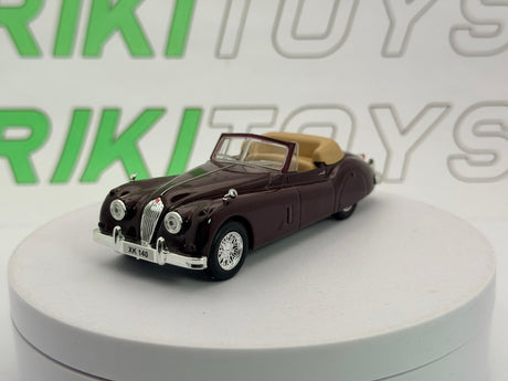 Jaguar XK 140 Cabrio Edicola 1/43 Marrone - RikiToys - Edicola