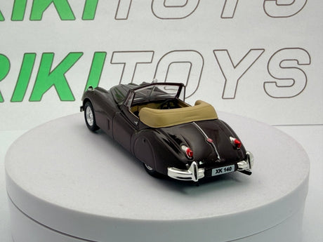 Jaguar XK 140 Edicola 1/43 Marrone - RikiToys - Edicola
