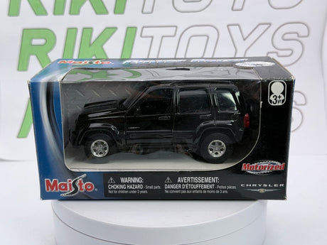 Jeep Cherokee Maisto 1/38 Nero - RikiToys - Maisto