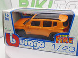 Jeep Compass Burago 1/43 Arancione - RikiToys - Burago
