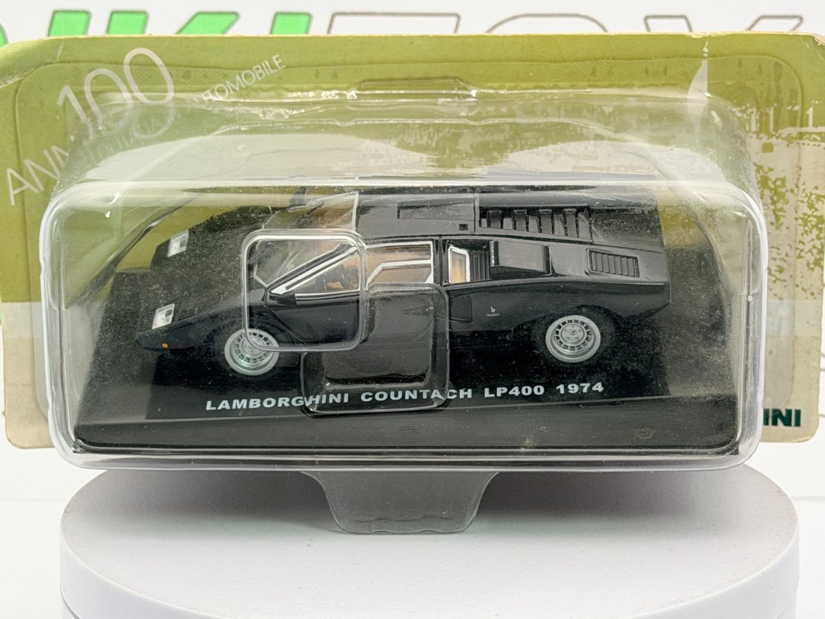 Lamborghini Countach LP 400 Edicola 1/43 Nero - RikiToys - Edicola