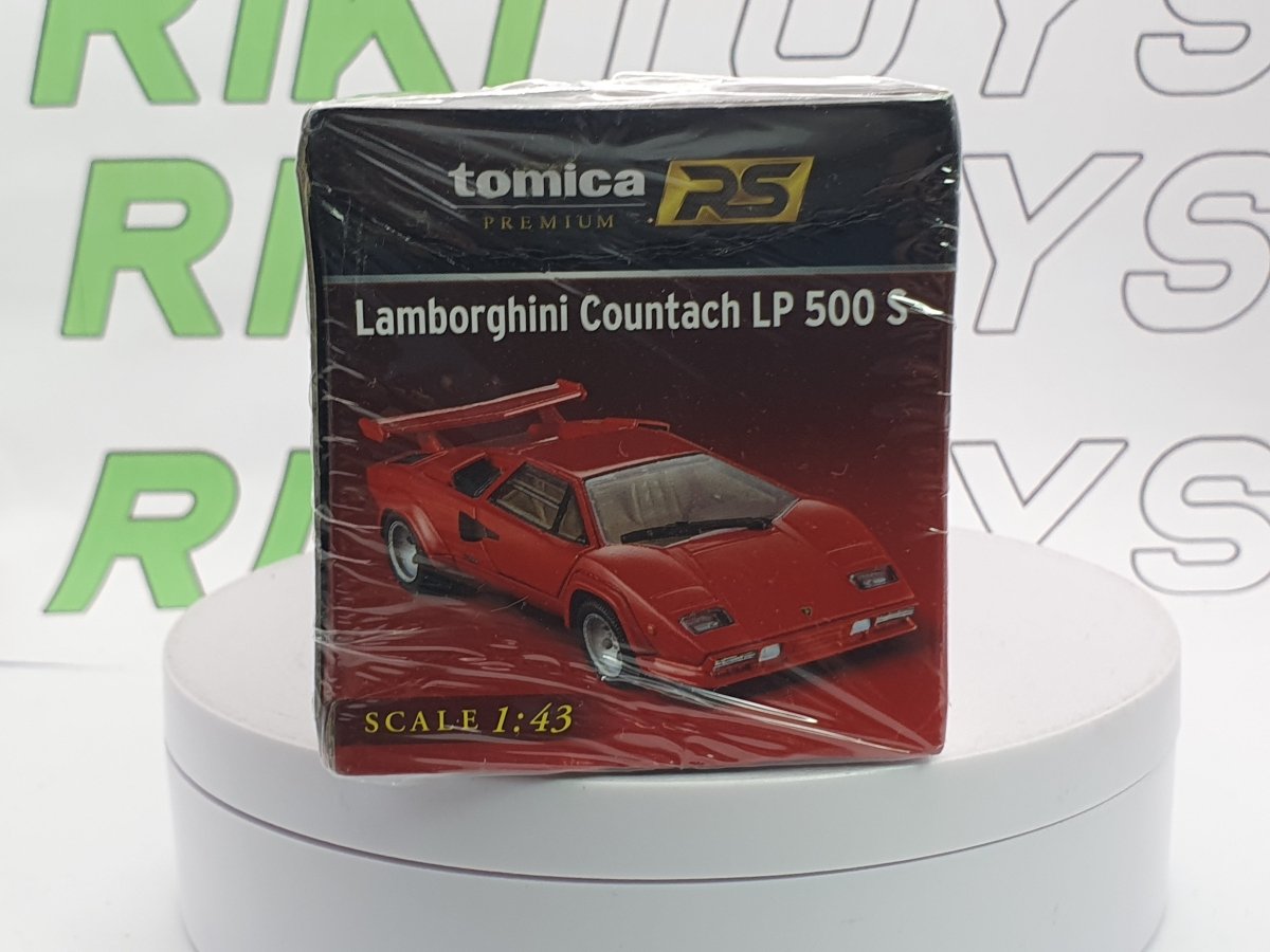 Lamborghini Countach LP 500 Tomica 1/43 Rosso 1982 - RikiToys - Tomica