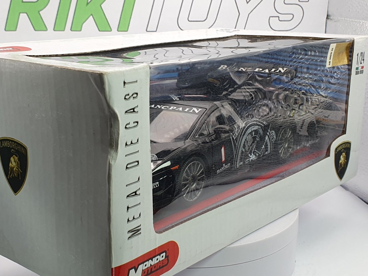Lamborghini Gallardo Mondo Motors 1/24 Nero - RikiToys - Mondo Motors#
