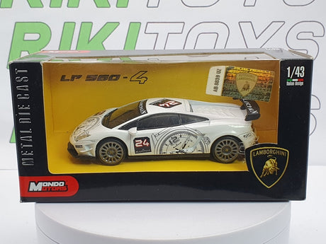 Lamborghini Gallardo S.Trofeo Mondo Mondo 1/43 Bianco - RikiToys - Mondo Mondo#