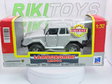 Lamborghini LM 002 New Ray 1/32 Argento - RikiToys - New Ray