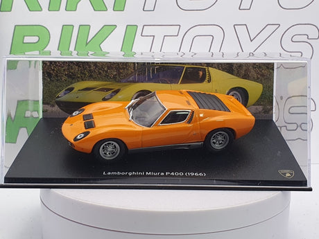 Lamborghini Miura P 400 Edicola 1/43 Arancione 1966 - RikiToys - Edicola