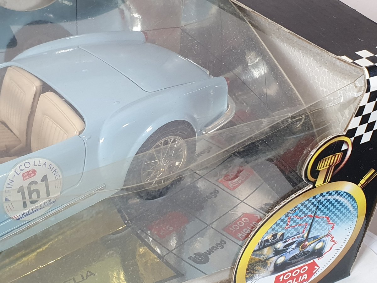 Lancia Aurelia B 24 Burago 1/18 Azzurro 1955 - RikiToys - Burago