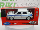 Lancia Delta Evo Martini Welly 1/35 Bianco - RikiToys - Welly#