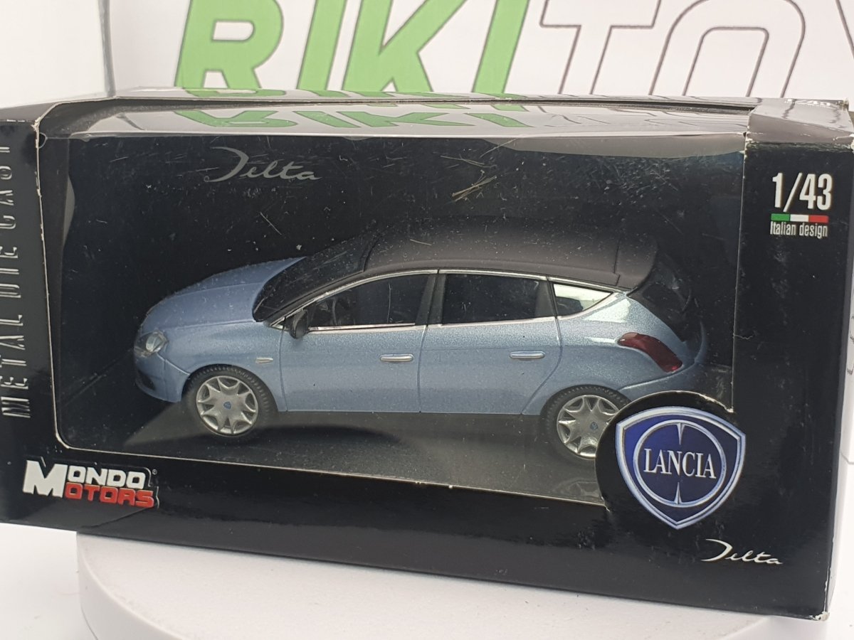 Lancia Delta Mondo Motors 1/43 Azzurro 2008 - RikiToys - Mondo Motors