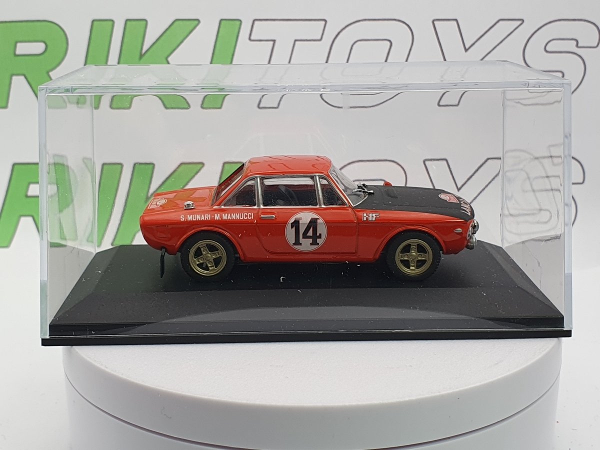 Lancia Fulvia 1600 HF Norev 1/43 Rosso 1972 - RikiToys - Norev
