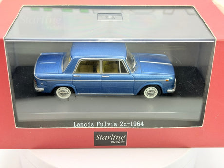 Lancia Fulvia 2C Starline 1/36 Azzurro metallizzato 1965 - RikiToys - Starline